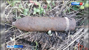 В Кургане во время ремонта дороги на улице Бурова-Петрова нашли боеприпасы времен Гражданской войны