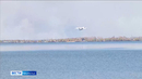 Несколько часов назад в Курган из Красноярска прилетел Самолет Бе-200 МЧС России